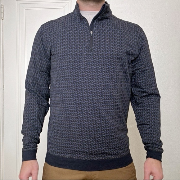 Tasc Performance Men’s 1/4 Zip Pullover Size Medium Blue Slim - Picture 1 of 7